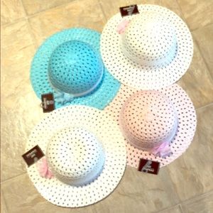 🌺 Little Girl Set Of 4 Easter/Church Hats